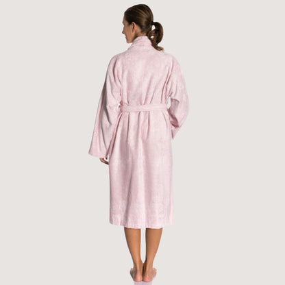 Premium Quality Unisex Bamboo Bathrobe with Turkish Cotton Bamboo Bathrobes Pale Rose / Small - SHOO-FOO, the softness of bamboo